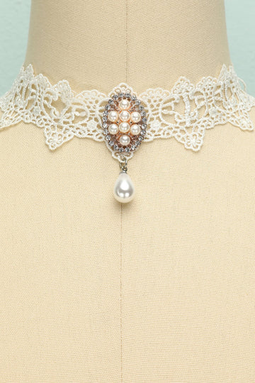 Retro Lace Choker - ZAPAKA
